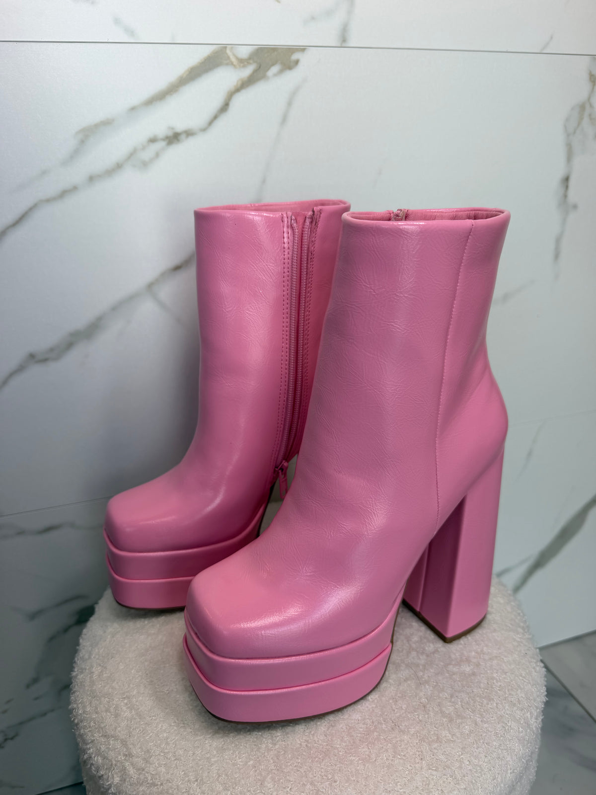 Pink Icon boots