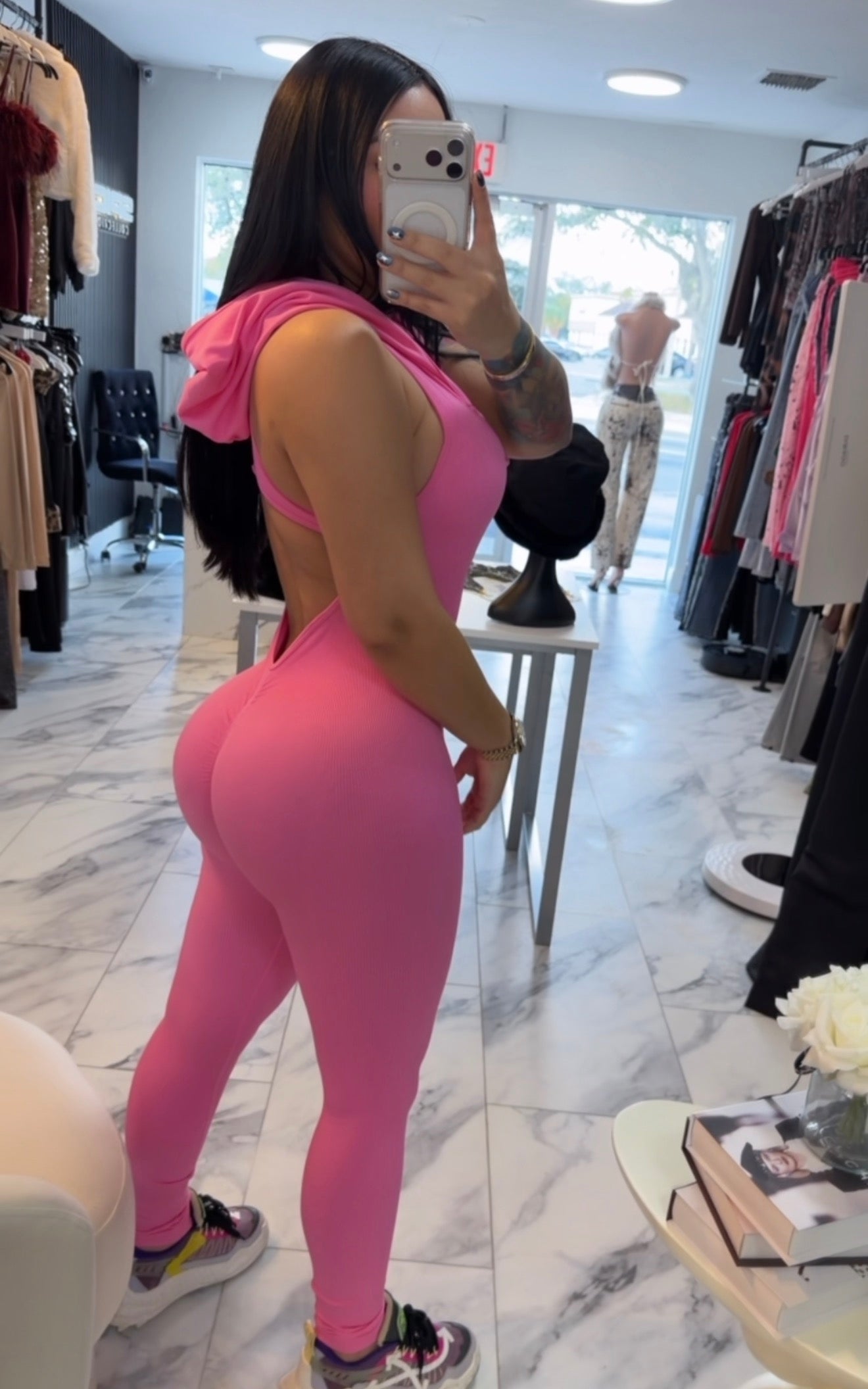 Light pink jumpsuit