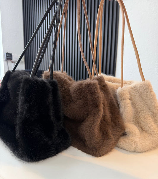 Mini Faux fur handbags