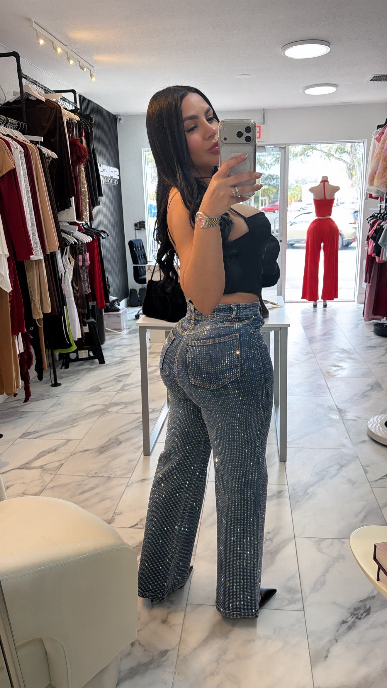 Mia diamond jean