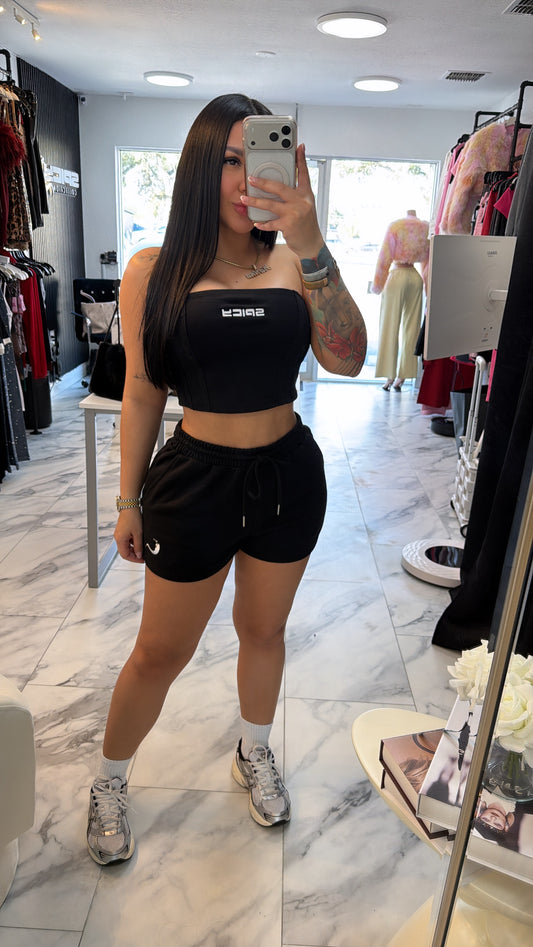 Comfy shorts Blk spicy